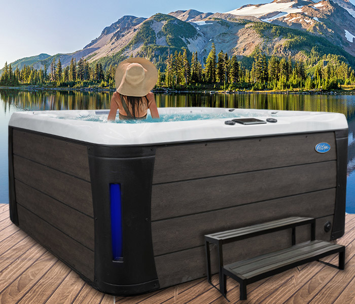 Calspas hot tub being used in a family setting - hot tubs spas for sale Greenville